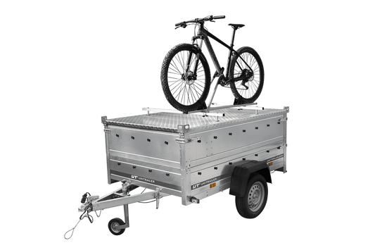 Anhänger mit Deckel Garden Trailer 200 KIPP 200x106 cm 750 kg