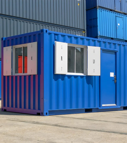 20 Fuß Bürocontainer mit Küche und Toiletten