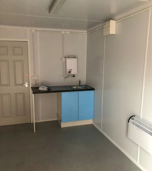 20 Fuß Bürocontainer mit Küche und Toiletten