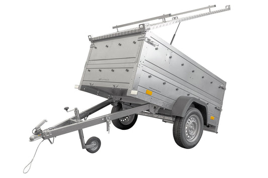 Anhänger mit Deckel Garden Trailer 200 KIPP 200x106 cm 750 kg