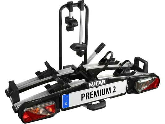 Eufab Fahrrad-Kupplungsträger Premium 2 mit Abklappfunktion